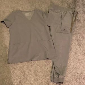 FIGS scrubs.  Space Grey